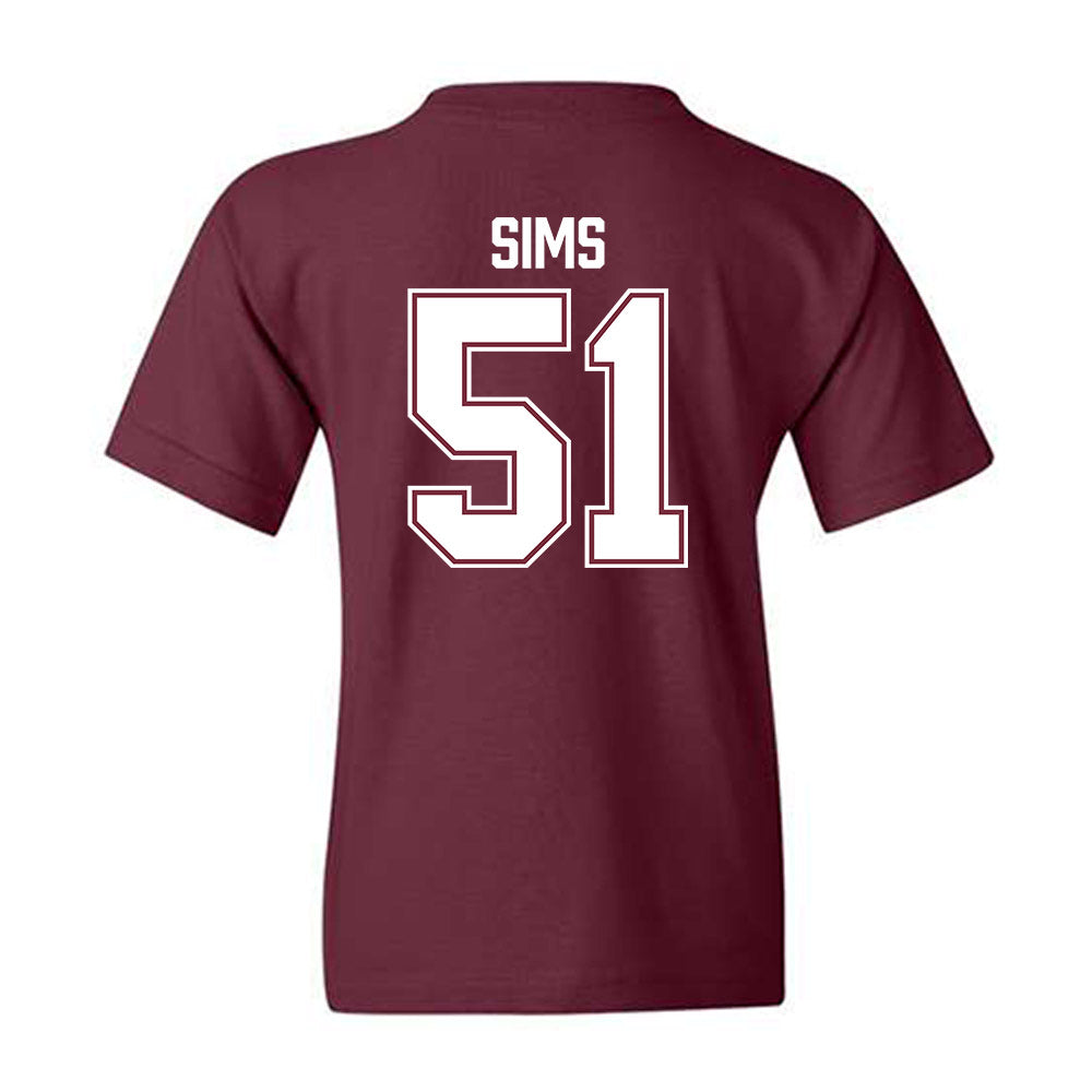 Bellarmine - NCAA Baseball : Connor Sims - Classic Shersey Youth T-Shirt-2