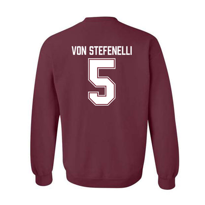 Bellarmine - NCAA Women's Soccer : Lucy von Stefenelli - Classic Shersey Crewneck Sweatshirt-3