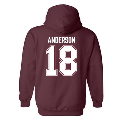Bellarmine - NCAA Baseball : Bryce Anderson - Classic Shersey Hooded Sweatshirt-2