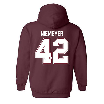 Bellarmine - NCAA Football : Brady Niemeyer - Classic Shersey Hooded Sweatshirt-2