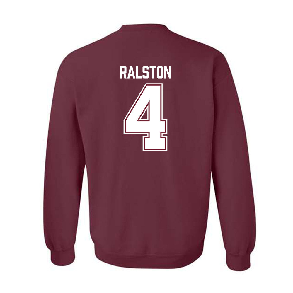 Bellarmine - NCAA Women's Basketball : Triniti Ralston - Classic Shersey Crewneck Sweatshirt-2