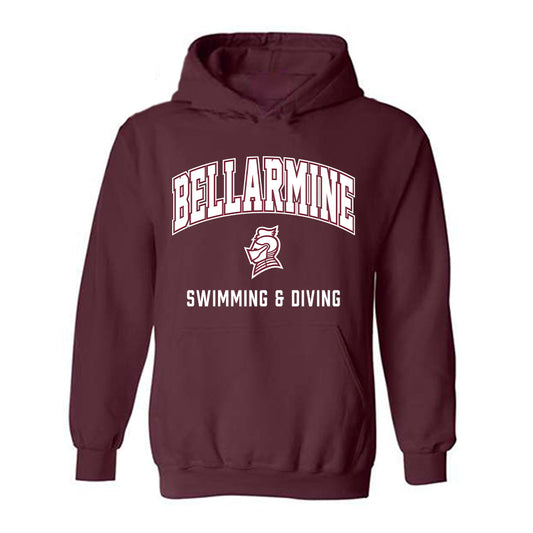 Bellarmine - NCAA Men's Swimming & Diving : Zachary Preen - Classic Shersey Hooded Sweatshirt-0