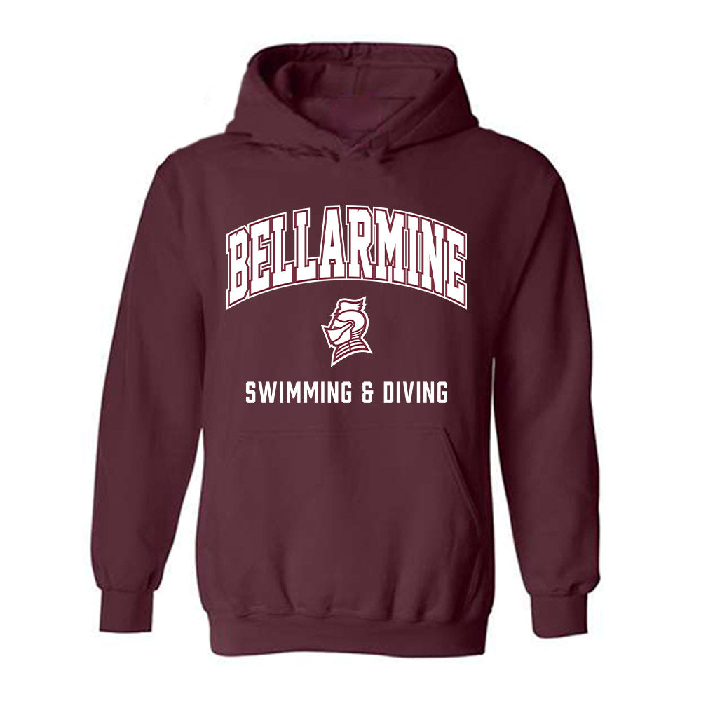 Bellarmine - NCAA Men's Swimming & Diving : Zachary Preen - Classic Shersey Hooded Sweatshirt-1
