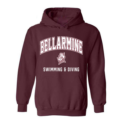 Bellarmine - NCAA Men's Swimming & Diving : Zachary Preen - Classic Shersey Hooded Sweatshirt-1