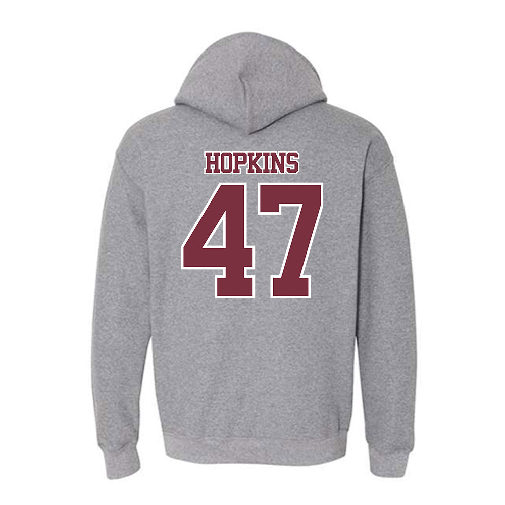 Bellarmine - NCAA Football : Matt Hopkins - Classic Shersey Hooded Sweatshirt-3