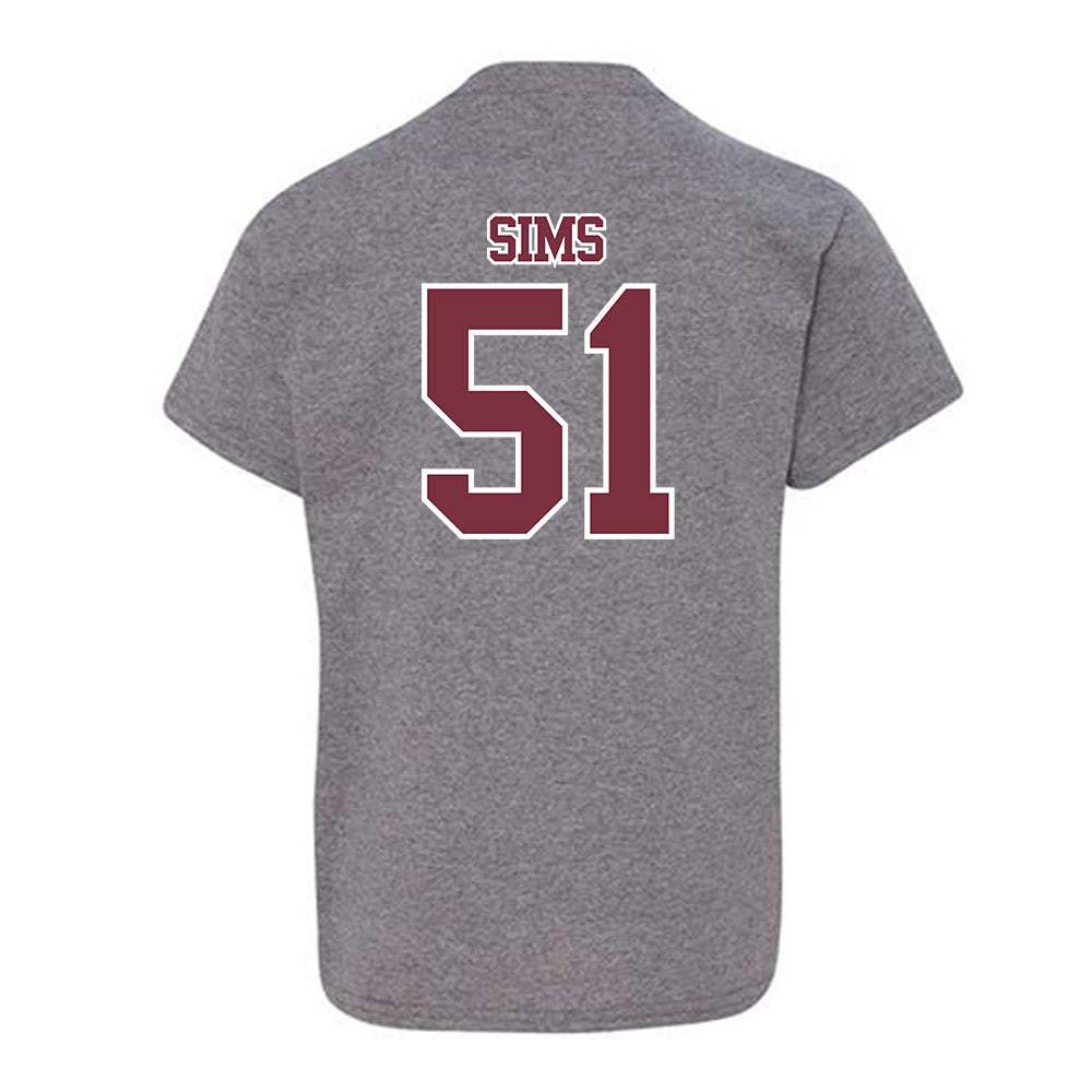 Bellarmine - NCAA Baseball : Connor Sims - Classic Shersey Youth T-Shirt-2
