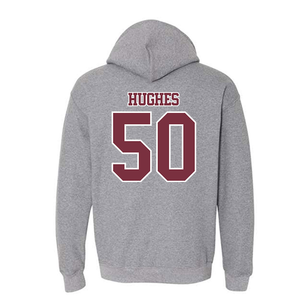 Bellarmine - NCAA Football : Chas Hughes - Classic Shersey Hooded Sweatshirt-3