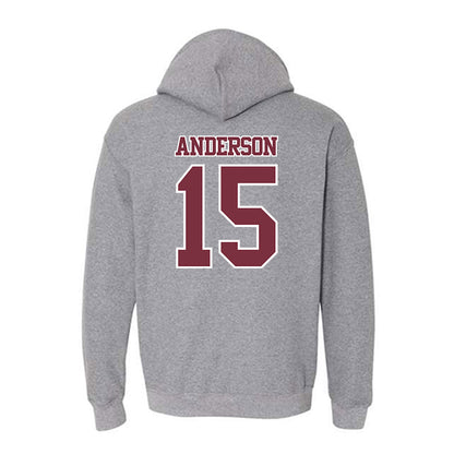 Bellarmine - NCAA Men's Basketball : Luke Anderson - Classic Shersey Hooded Sweatshirt-3