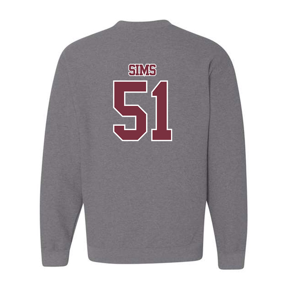 Bellarmine - NCAA Baseball : Connor Sims - Classic Shersey Crewneck Sweatshirt-2