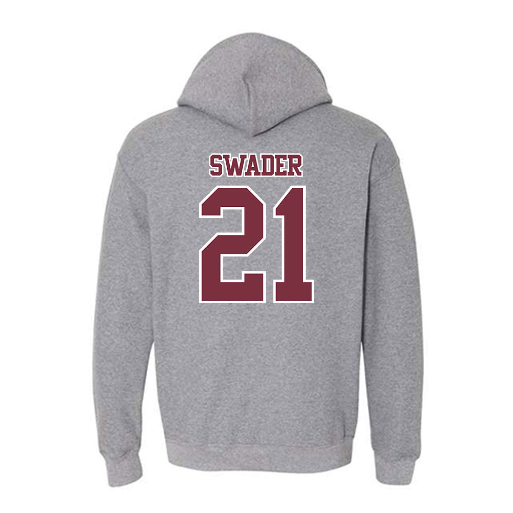 Bellarmine - NCAA Baseball : AJ Swader - Classic Shersey Hooded Sweatshirt-2