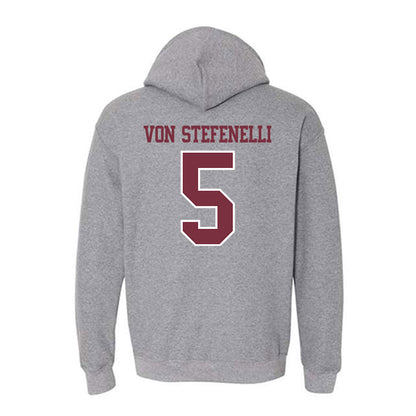 Bellarmine - NCAA Women's Soccer : Lucy von Stefenelli - Classic Shersey Hooded Sweatshirt-2