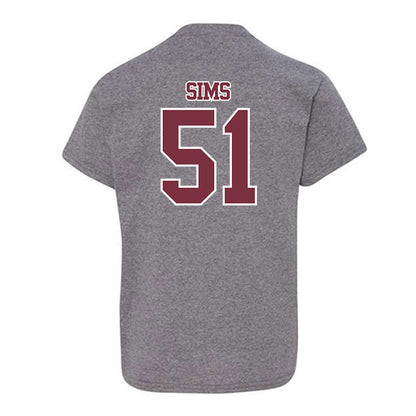 Bellarmine - NCAA Baseball : Connor Sims - Classic Shersey Youth T-Shirt-3
