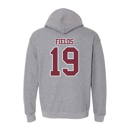 Bellarmine - NCAA Football : Dacoldus Fields - Classic Shersey Hooded Sweatshirt-2