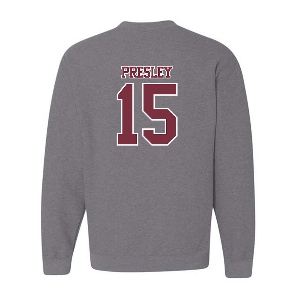 Bellarmine - NCAA Football : Logan Presley - Classic Shersey Crewneck Sweatshirt-3