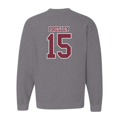Bellarmine - NCAA Football : Logan Presley - Classic Shersey Crewneck Sweatshirt-3