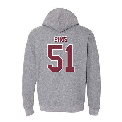 Bellarmine - NCAA Baseball : Connor Sims - Classic Shersey Hooded Sweatshirt-2