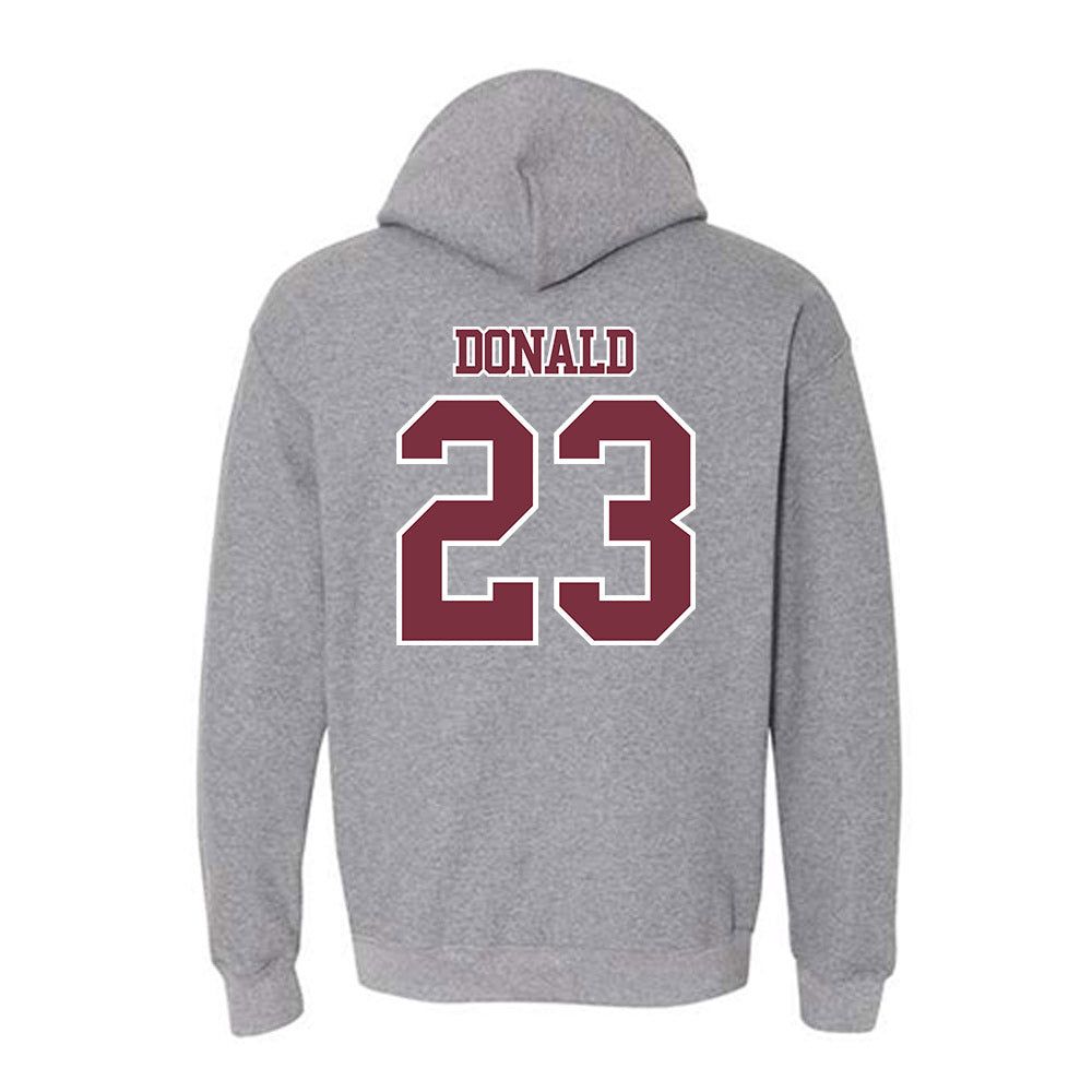 Bellarmine - NCAA Men's Basketball : Sam Donald - Classic Shersey Hooded Sweatshirt-3