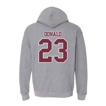 Bellarmine - NCAA Men's Basketball : Sam Donald - Classic Shersey Hooded Sweatshirt-3