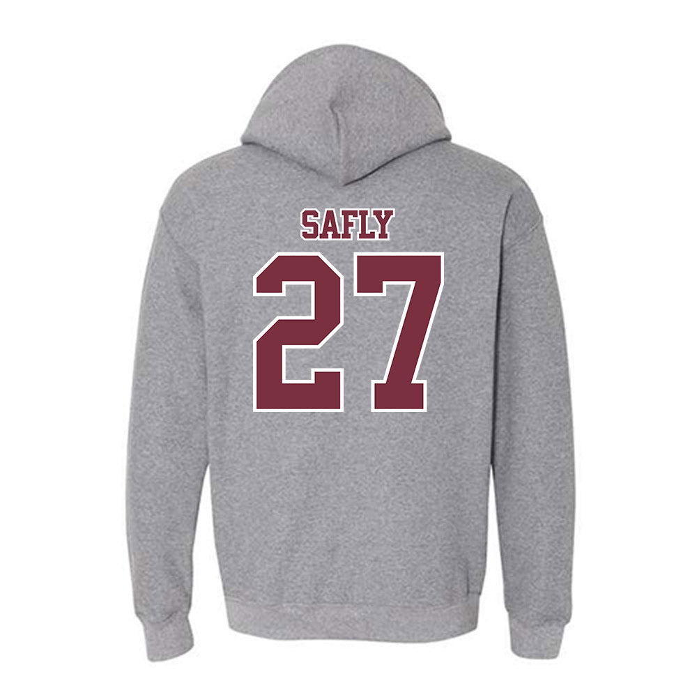 Bellarmine - NCAA Men's Soccer : Sam Safly - Classic Shersey Hooded Sweatshirt-2