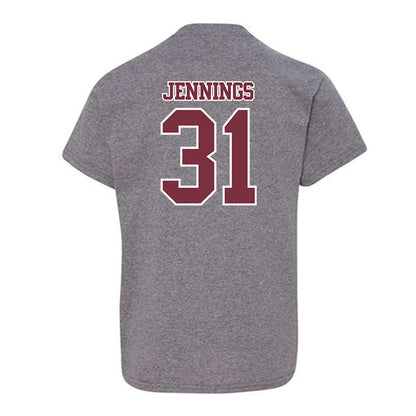 Bellarmine - NCAA Baseball : Drew Jennings - Classic Shersey Youth T-Shirt-2
