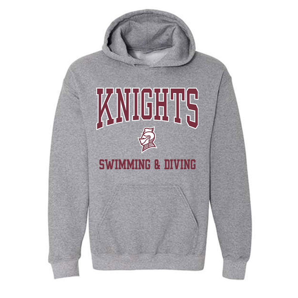 Bellarmine - NCAA Men's Swimming & Diving : Zachary Preen - Classic Shersey Hooded Sweatshirt-0