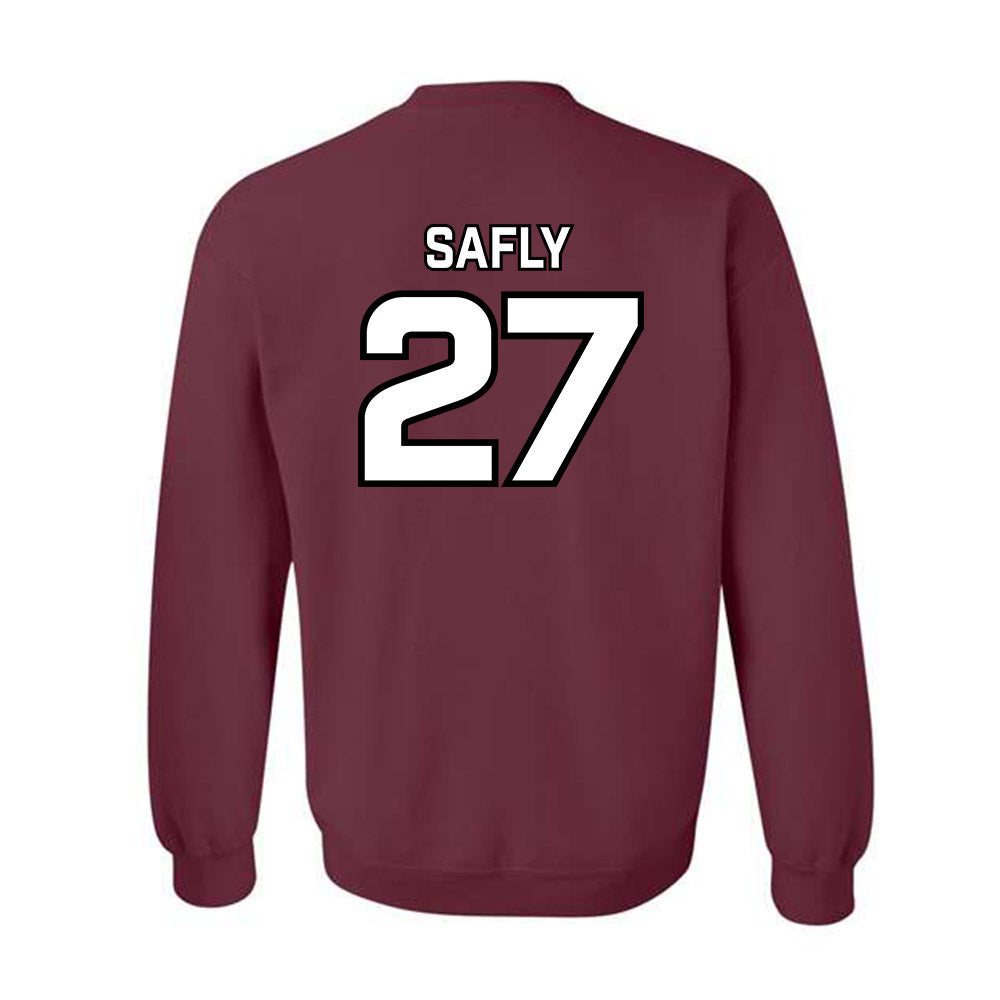 Bellarmine - NCAA Men's Soccer : Sam Safly - Classic Shersey Crewneck Sweatshirt-3