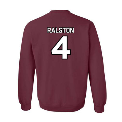 Bellarmine - NCAA Women's Basketball : Triniti Ralston - Classic Shersey Crewneck Sweatshirt-3