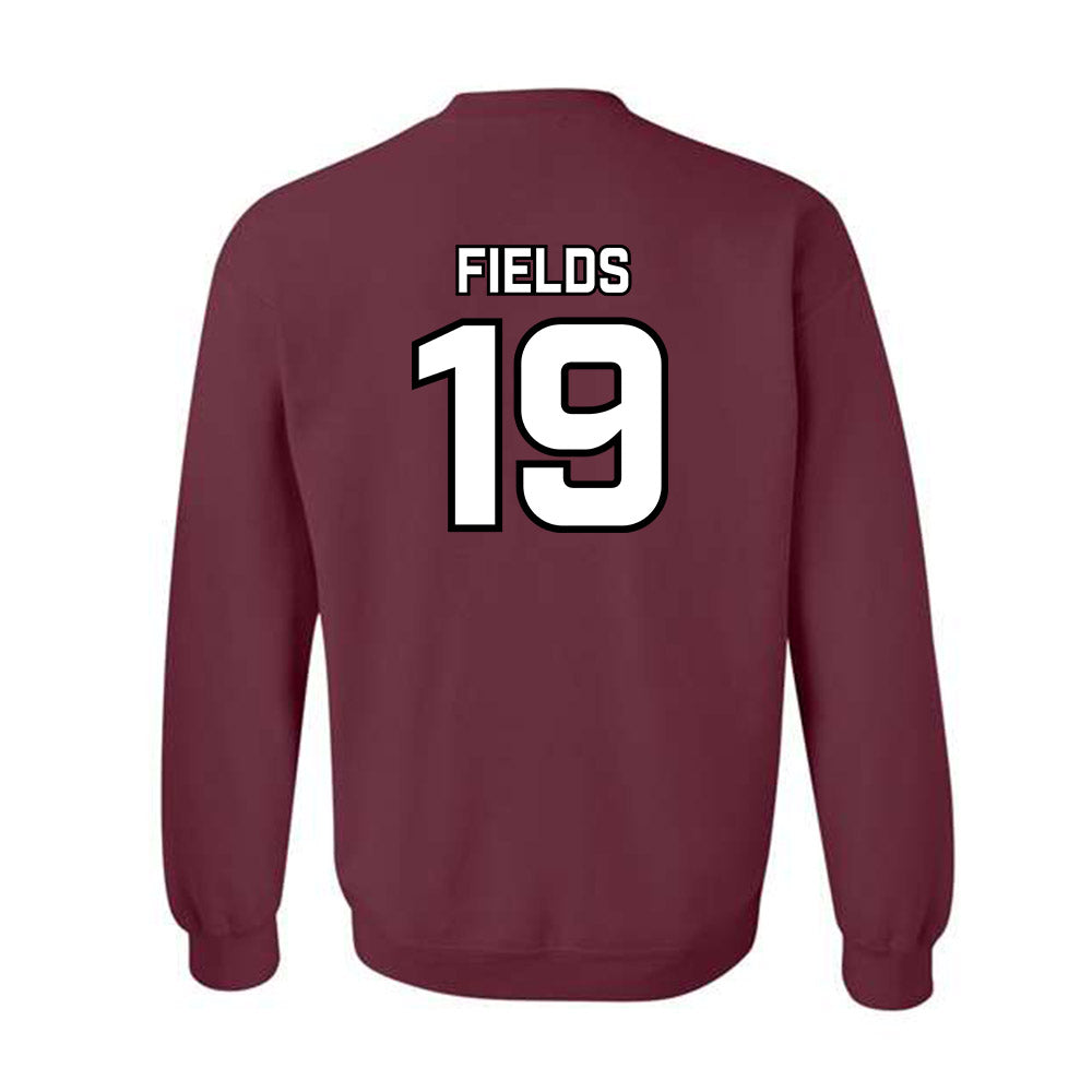 Bellarmine - NCAA Football : Dacoldus Fields - Classic Shersey Crewneck Sweatshirt-3