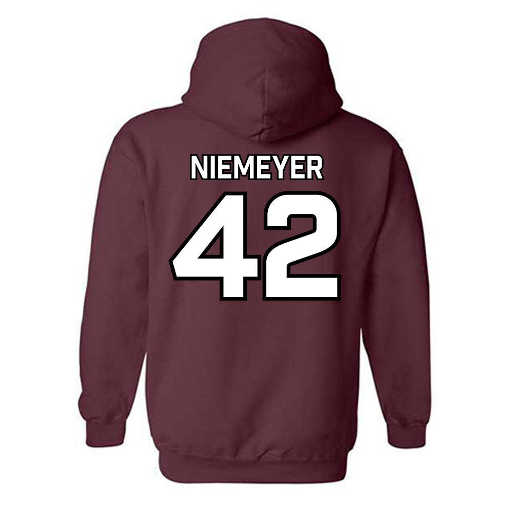 Bellarmine - NCAA Football : Brady Niemeyer - Classic Shersey Hooded Sweatshirt-2