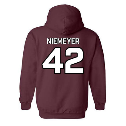 Bellarmine - NCAA Football : Brady Niemeyer - Classic Shersey Hooded Sweatshirt-2