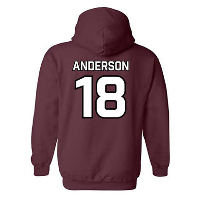 Bellarmine - NCAA Baseball : Bryce Anderson - Classic Shersey Hooded Sweatshirt-2