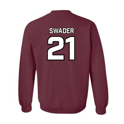 Bellarmine - NCAA Baseball : AJ Swader - Classic Shersey Crewneck Sweatshirt-3