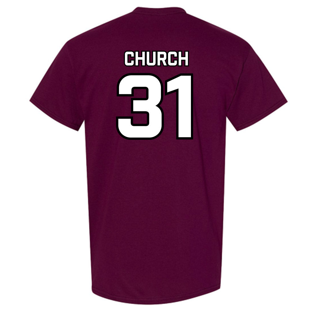 Bellarmine - NCAA Football : connor church - Classic Shersey T-Shirt-3