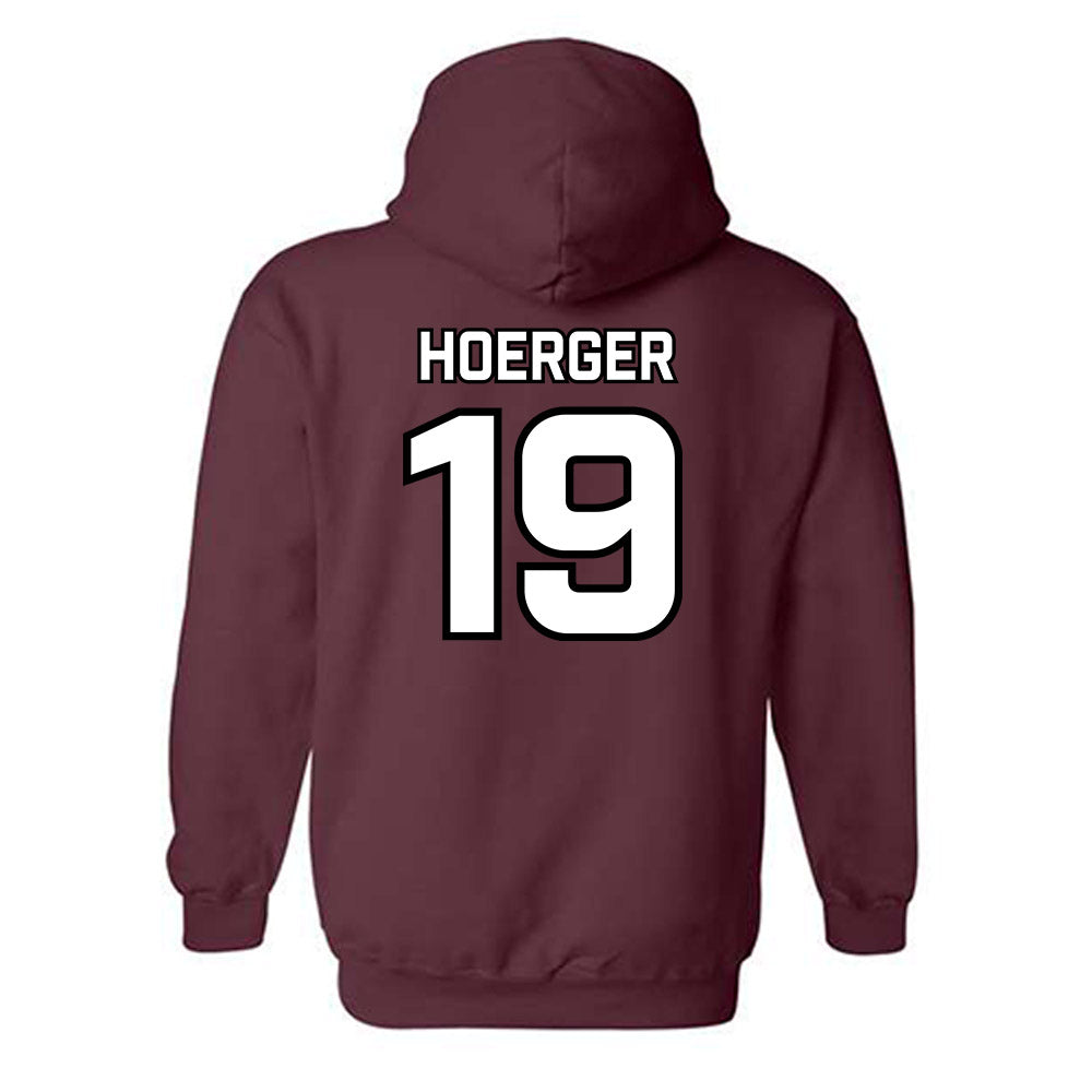 Bellarmine - NCAA Baseball : Luca Hoerger - Classic Shersey Hooded Sweatshirt-2