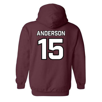 Bellarmine - NCAA Men's Basketball : Luke Anderson - Classic Shersey Hooded Sweatshirt-2