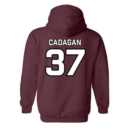 Bellarmine - NCAA Men's Soccer : Martin Cadagan - Classic Shersey Hooded Sweatshirt-3