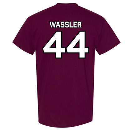 Bellarmine - NCAA Men's Basketball : Jacob Wassler - Classic Shersey T-Shirt-3
