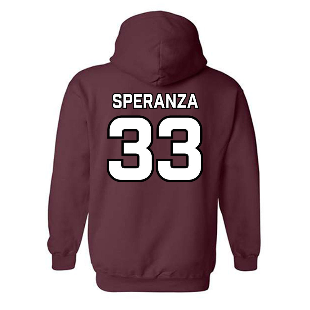 Bellarmine - NCAA Baseball : Gavin Speranza - Classic Shersey Hooded Sweatshirt-3