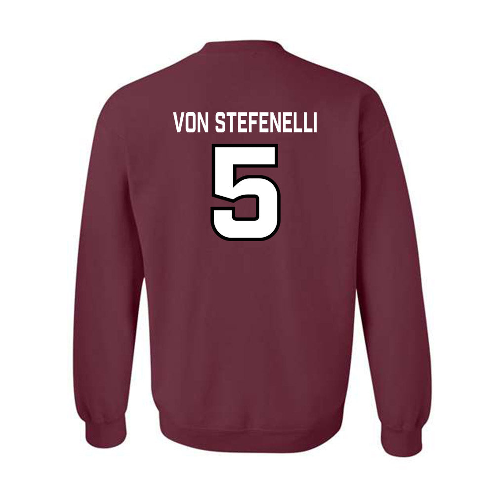 Bellarmine - NCAA Women's Soccer : Lucy von Stefenelli - Classic Shersey Crewneck Sweatshirt-3