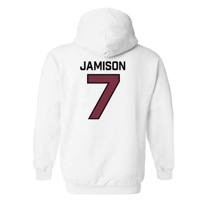 Bellarmine - NCAA Women's Basketball : Rose Jamison - Classic Shersey Hooded Sweatshirt-1