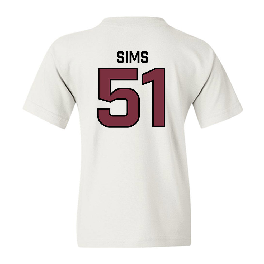 Bellarmine - NCAA Baseball : Connor Sims - Classic Shersey Youth T-Shirt-3