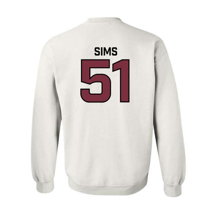 Bellarmine - NCAA Baseball : Connor Sims - Classic Shersey Crewneck Sweatshirt-3