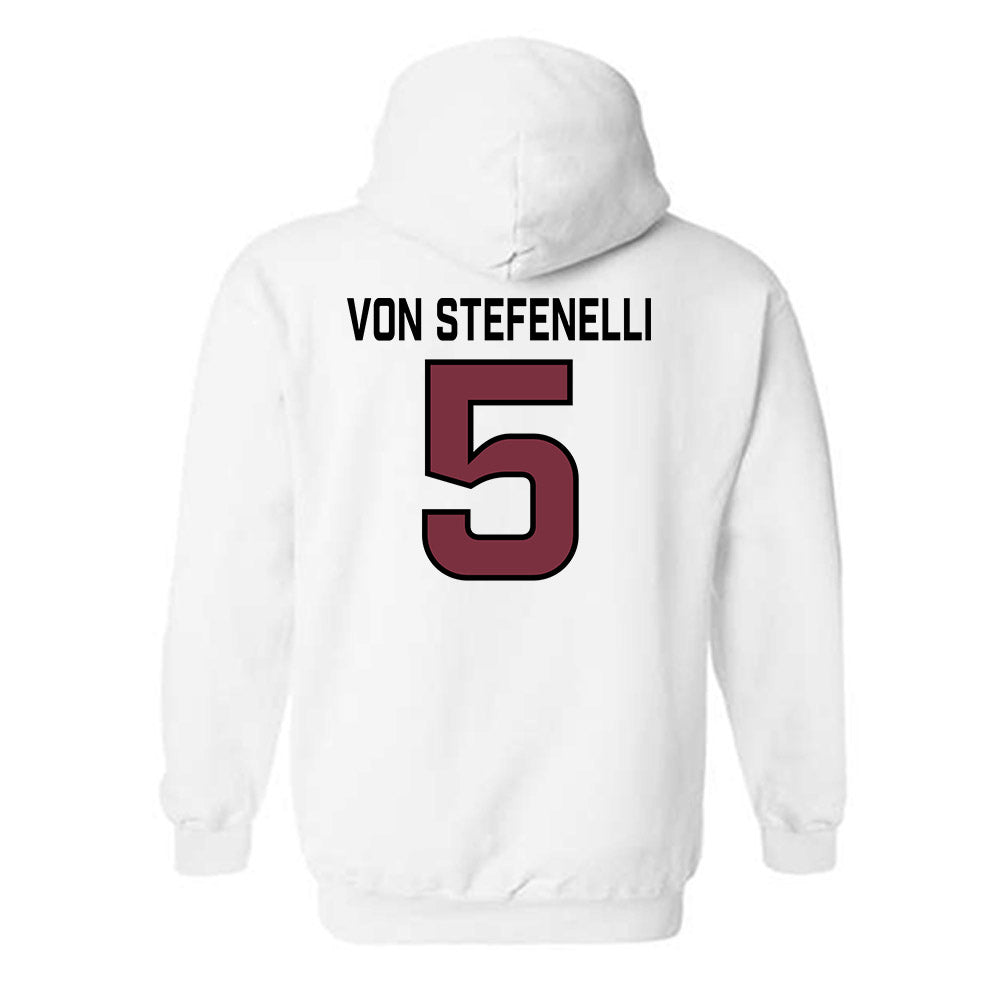 Bellarmine - NCAA Women's Soccer : Lucy von Stefenelli - Classic Shersey Hooded Sweatshirt-2