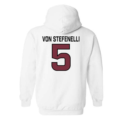 Bellarmine - NCAA Women's Soccer : Lucy von Stefenelli - Classic Shersey Hooded Sweatshirt-2
