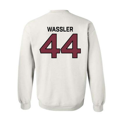 Bellarmine - NCAA Men's Basketball : Jacob Wassler - Classic Shersey Crewneck Sweatshirt-2