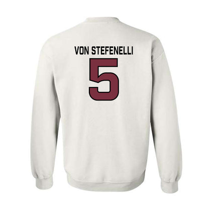 Bellarmine - NCAA Women's Soccer : Lucy von Stefenelli - Classic Shersey Crewneck Sweatshirt-3