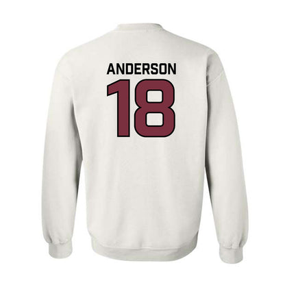 Bellarmine - NCAA Baseball : Bryce Anderson - Classic Shersey Crewneck Sweatshirt-3