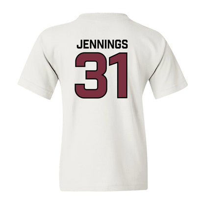 Bellarmine - NCAA Baseball : Drew Jennings - Classic Shersey Youth T-Shirt-2