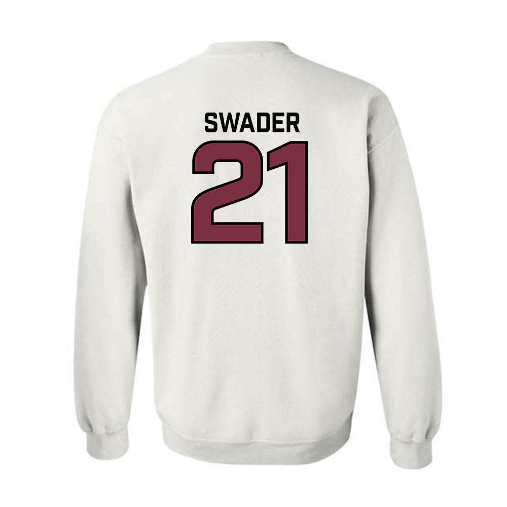 Bellarmine - NCAA Baseball : AJ Swader - Classic Shersey Crewneck Sweatshirt-3