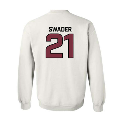 Bellarmine - NCAA Baseball : AJ Swader - Classic Shersey Crewneck Sweatshirt-3